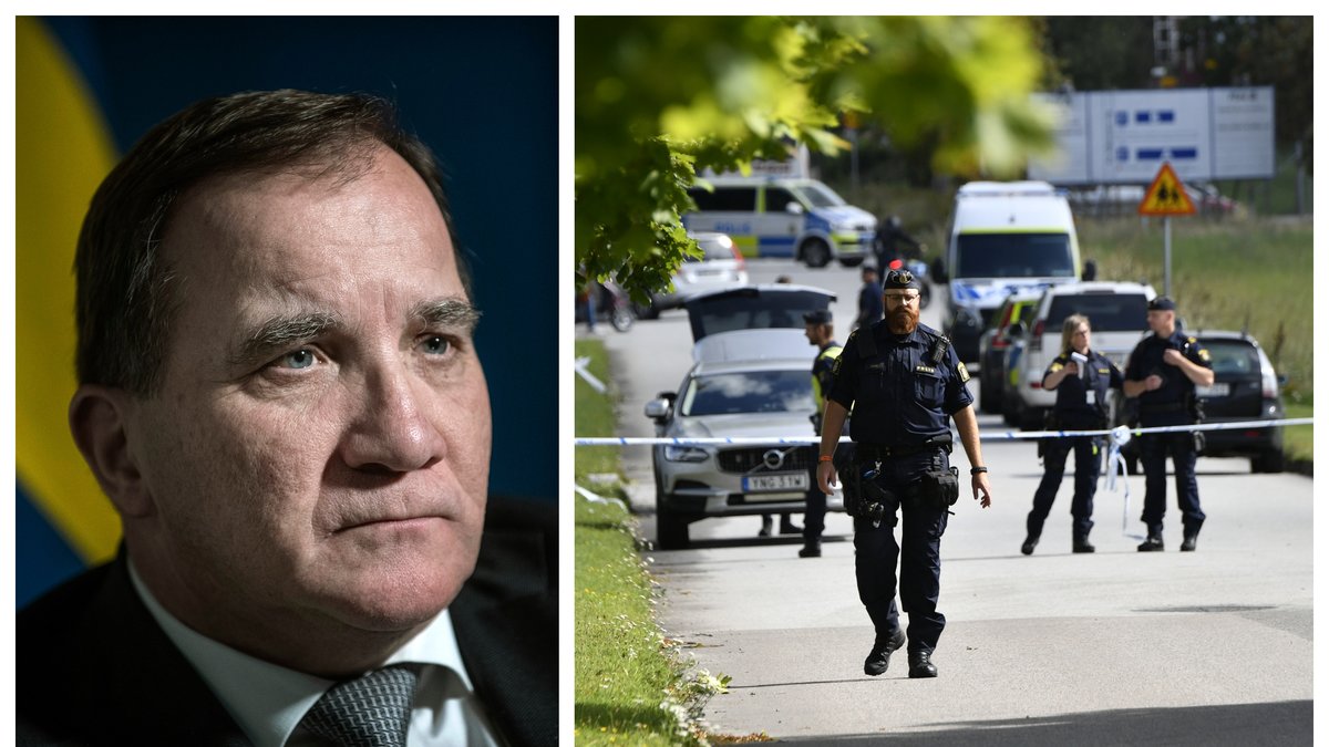 Statsminister Stefan Löfven kommenterar nu attacken vid en skola i Eslöv.